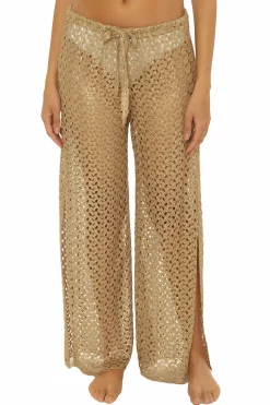 Becca PARADISE CROCHET PANT |GRASS MULTI|ANTIQUE GOLD|CAMEO MULTI|CARROT/ VIVID PINK|MULTI CORAL|MINERAL MULTI|OLIVE MUL