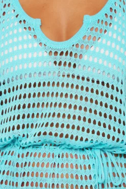 Becca PLAYA CROCHET DRESS |CORAL ROSE|OASIS|WHITE Hot