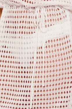Becca PLAYA CROCHET DRESS |CORAL ROSE|OASIS|WHITE Hot