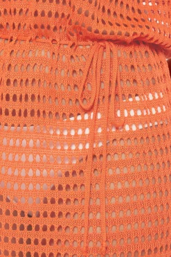 Becca PLAYA CROCHET DRESS |CORAL ROSE|OASIS|WHITE Hot