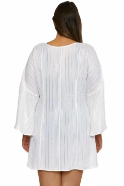 Becca RADIANCE OPEN TUNIC |WHITE Best