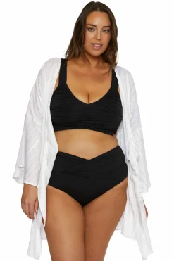Becca RADIANCE OPEN TUNIC |WHITE Best