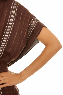 Becca RADIANCE WOVEN TUNIC |MOCHA New