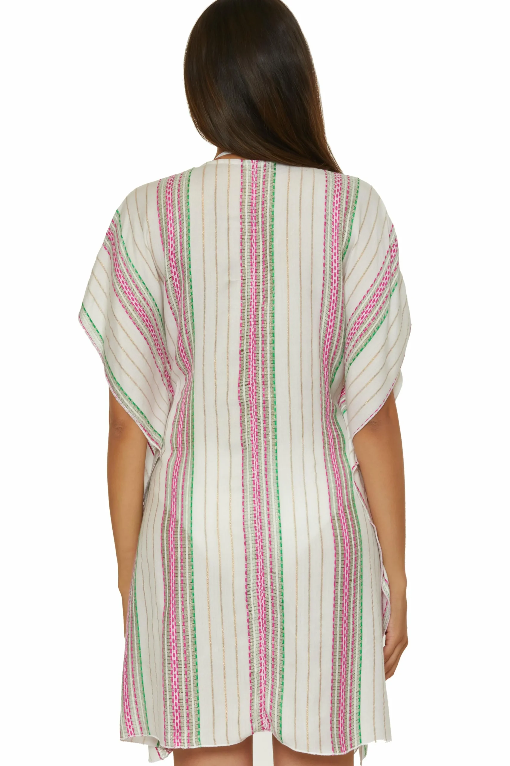 Becca RADIANCE WOVEN TUNIC |CORAL REEF|AQUA SEA/BELLFLOWER MUL|AUBERGINE MULTI|BLK/MUL|WHITE