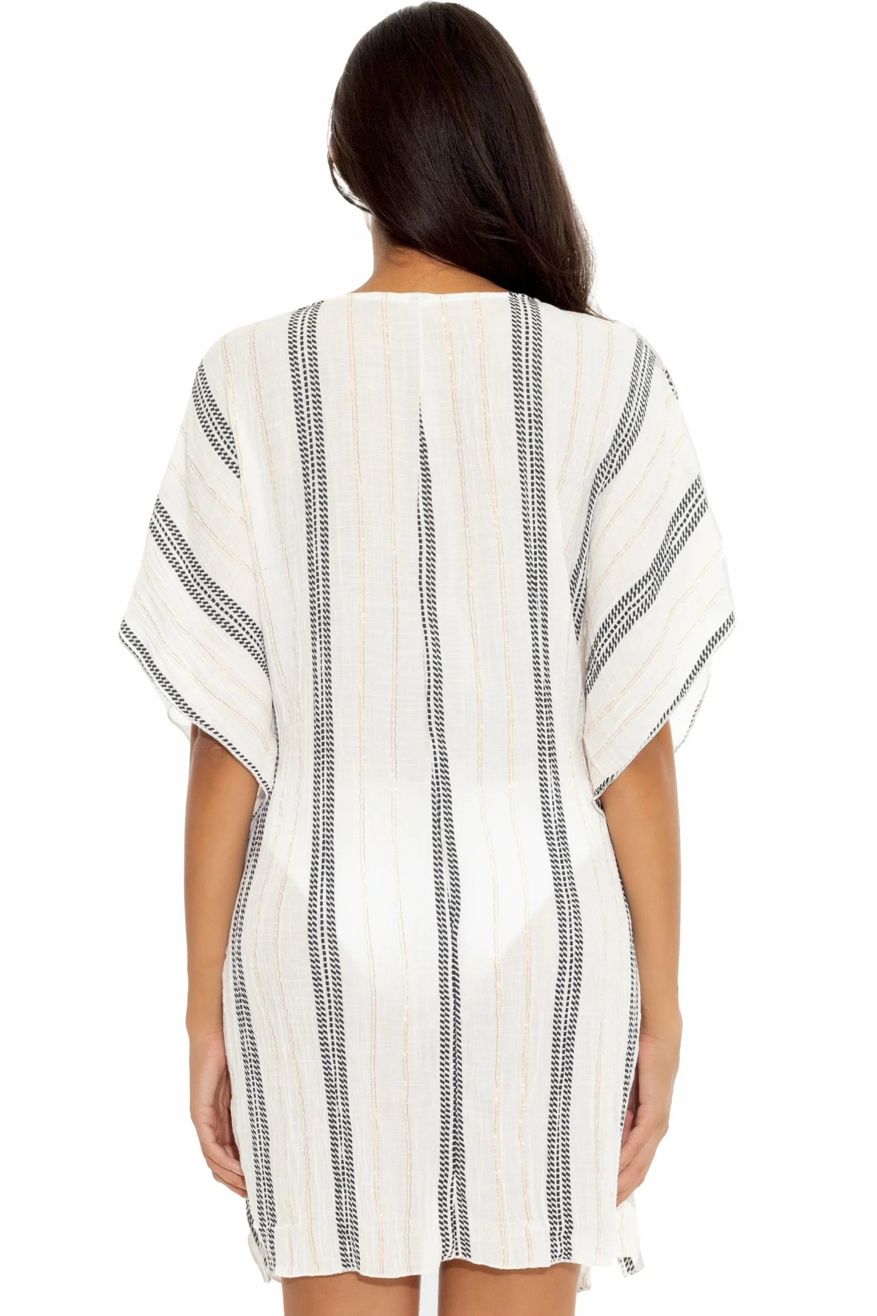 Becca RADIANCE WOVEN TUNIC |CORAL REEF|AQUA SEA/BELLFLOWER MUL|AUBERGINE MULTI|BLK/MUL|WHITE