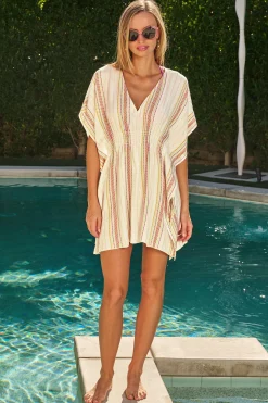 Becca RADIANCE WOVEN TUNIC |WHITE/MUL Best