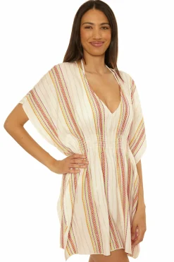 Becca RADIANCE WOVEN TUNIC |WHITE/MUL Best