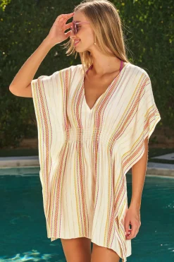 Becca RADIANCE WOVEN TUNIC |WHITE/MUL Best