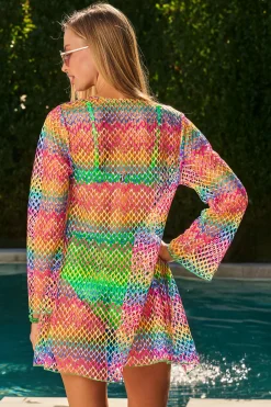 Becca RIO FISHNET ROBE |MULTI Discount