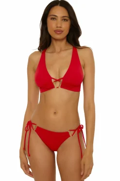 Becca RIVIERA HALTER TOP |APPLE Hot