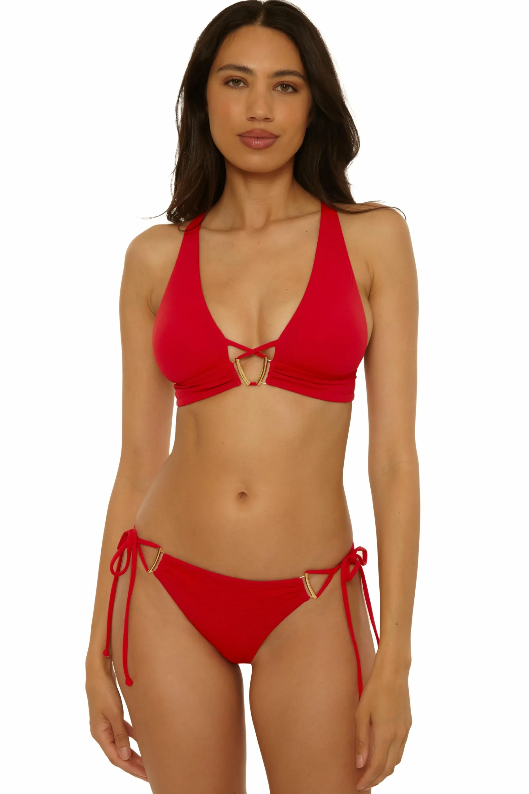 Becca RIVIERA HALTER TOP |APPLE Hot