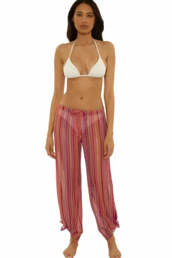 Becca SEASIDE SLIT PANT |MOCHA/TAN|APPLE/TAN|BLACK|LAPIS MULTI Outlet