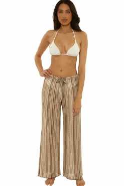 Becca SEASIDE SLIT PANT |MOCHA/TAN|APPLE/TAN|BLACK|LAPIS MULTI Outlet