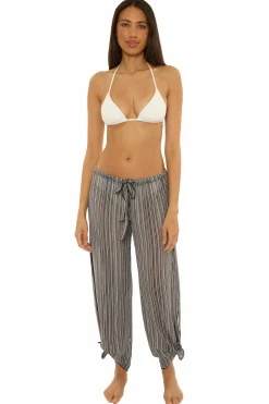 Becca SEASIDE SLIT PANT |MOCHA/TAN|APPLE/TAN|BLACK|LAPIS MULTI Outlet