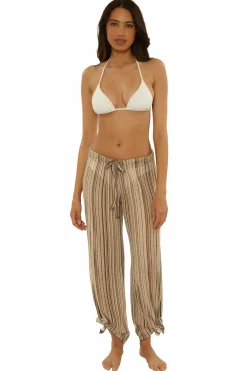 Becca SEASIDE SLIT PANT |MOCHA/TAN|APPLE/TAN|BLACK|LAPIS MULTI Outlet