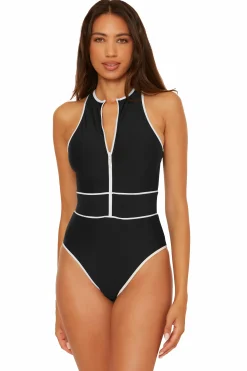 Becca SPORT MODE 1PC ZIP-UP |BLACK Outlet