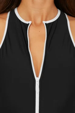 Becca SPORT MODE 1PC ZIP-UP |BLACK Outlet