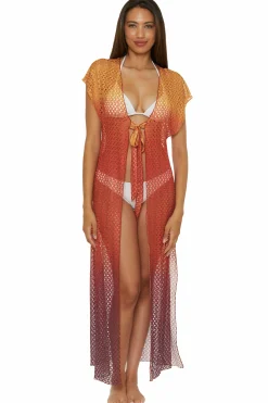 Becca SUNSET OMBRE ROBE |FIRE/AUBERGINE Sale