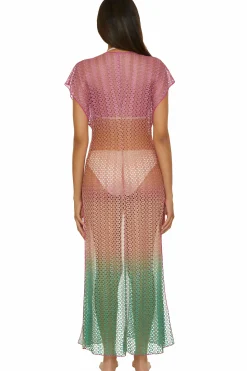 Becca SUNSET OMBRE ROBE |FIRE/AUBERGINE Sale