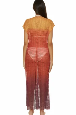 Becca SUNSET OMBRE ROBE |FIRE/AUBERGINE Sale