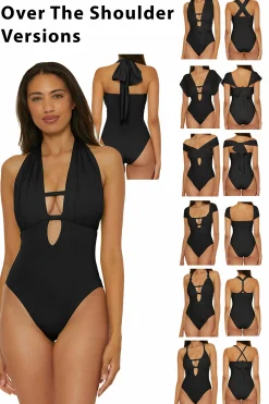 Becca THE BUTTERFLY 1-PIECE |WHITE|BLACK