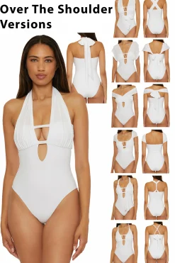Becca THE BUTTERFLY 1-PIECE |WHITE|BLACK