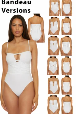 Becca THE BUTTERFLY 1-PIECE |WHITE|BLACK