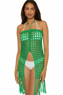 Becca VENICA CROCHET SKIRT |EMERALD|WHITE|AQUA SEA Best