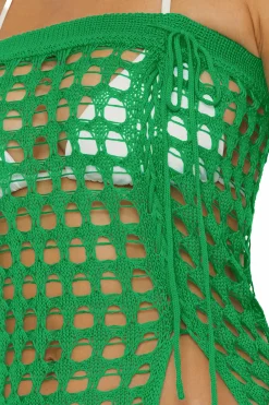 Becca VENICA CROCHET SKIRT |EMERALD|WHITE|AQUA SEA Best
