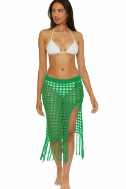 Becca VENICA CROCHET SKIRT |EMERALD|WHITE|AQUA SEA Best
