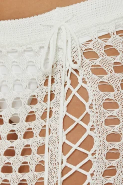 Becca VENICA CROCHET SKIRT |EMERALD|WHITE|AQUA SEA Best