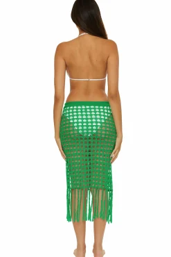 Becca VENICA CROCHET SKIRT |EMERALD|WHITE|AQUA SEA Best